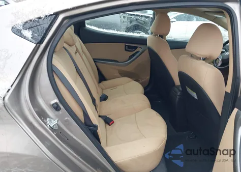 2013 Hyundai Elantra Gls из США, поврежденный, VIN 5NPDH4AE2DH329982